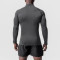 Private Label Men's Half-Zip Long Sleeve Baselayer | Wholesale Compression Sports Shirt Supplier