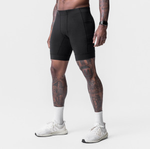 Private Label Men's Compression Running Shorts | Wholesale Athletic Baselayer Tight Shorts Supplier
