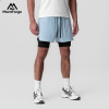 Private Label Men's 2-in-1 Running Shorts | Wholesale Athletic Compression Liner Workout Shorts Supplier