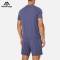 Custom Training Running T Shirt Shorts Supplier | Performance Men's T Shirt Set Manufacturer