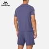 Custom Training Running T Shirt Shorts Supplier | Performance Men's T Shirt Set Manufacturer