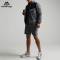 Custom Logo Men's Athletic Wear Set | Private Label Hooded Jacket & Shorts Supplier