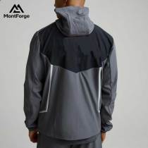 Custom Logo Men's Athletic Wear Set | Private Label Hooded Jacket & Shorts Supplier