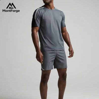 Custom Men's Crewneck Short Sleeve T-Shirt | Wholesale OEM Activewear Manufacturer