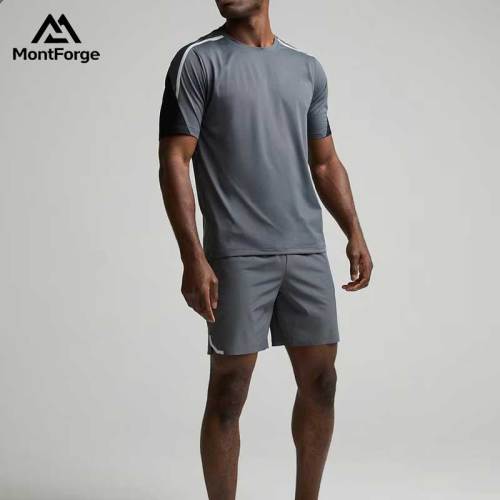 Custom Men's Crewneck Short Sleeve T-Shirt | Wholesale OEM Activewear Manufacturer