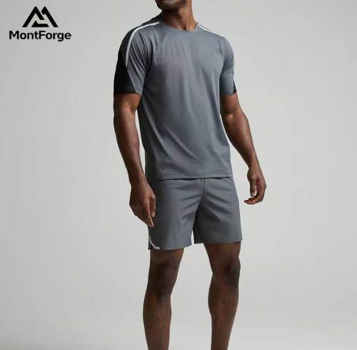Custom Men's Crewneck Short Sleeve T-Shirt | Wholesale OEM Activewear Manufacturer