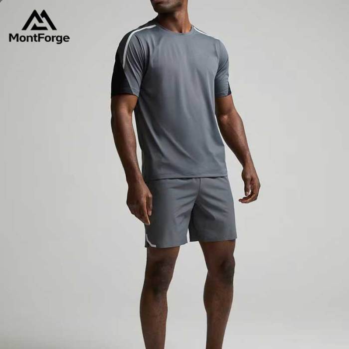 Custom Men's Crewneck Short Sleeve T-Shirt | Wholesale OEM Activewear Manufacturer