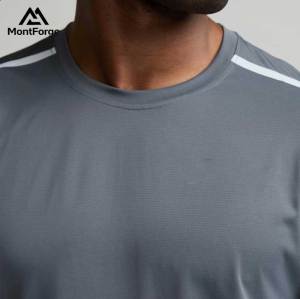 Custom Men's Crewneck Short Sleeve T-Shirt | Wholesale OEM Activewear Manufacturer