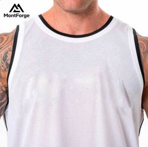 Custom Men's Mesh Tank Top Supplier | OEM Private Label Apparel Direct Factory OEM Wholesale