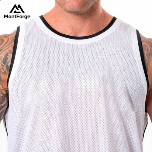 Custom Men's Mesh Tank Top Supplier | OEM Private Label Apparel Direct Factory OEM Wholesale