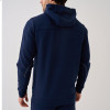 Navy Blue Reflective Strip Hood Sweatshirt | Custom Hoodies in Bulk Manufacturer
