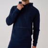 Navy Blue Reflective Strip Hood Sweatshirt | Custom Hoodies in Bulk Manufacturer