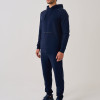 Navy Blue Reflective Strip Hood Sweatshirt | Custom Hoodies in Bulk Manufacturer