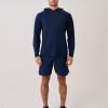Men's Quick Dry Shorts Manufacturer | Navy Zipped Pockets Custom Sports Men Shorts