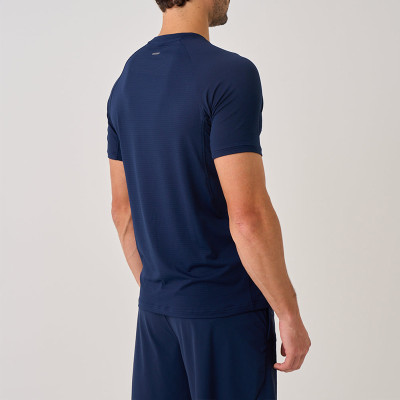 T Shirt for Workout Manufacturer | Silver Reflective Strip Custom Fitness Men T Shirt