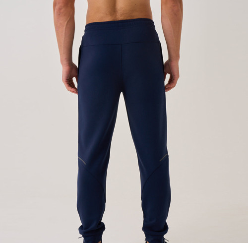 Jogger Sweatpants Manufacturer | Elastic Waistband Custom Reflective Strip Men Joggers