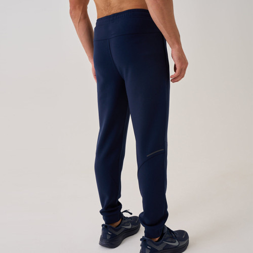 Jogger Sweatpants Manufacturer | Elastic Waistband Custom Reflective Strip Men Joggers