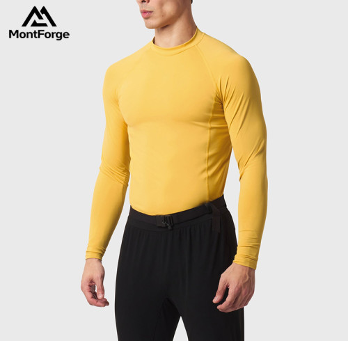 Men's  Raglan Sleeve Workout Compression Shirt | Wholesale Custom Fitness Activewear Supplier
