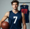 Team Tank Top Uniforms for Basketball and Boxing Programs