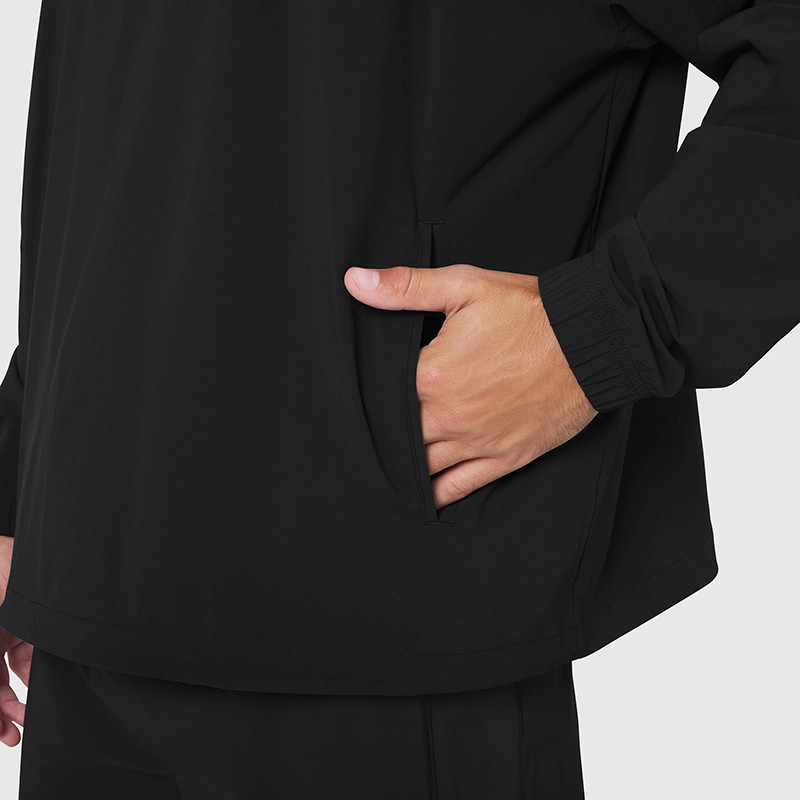 Private Label Men's Quarter-Zip Windbreaker