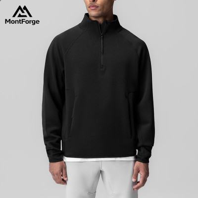 Men's Performance Quarter-Zip Running Pullover | Wholesale Custom Activewear Supplier