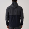 Men's Two-Tone Raglan Sleeve Athletic Hooded Jacket | Wholesale Custom Performance Activewear Supplier