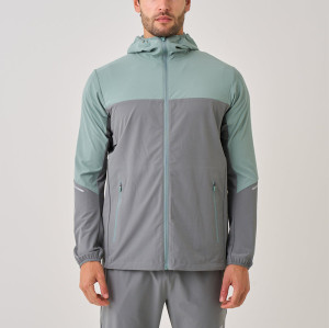 Running Jackets Manufacturer | Color Mixed Lightweight Outdoor Jackets Factory