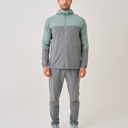 Running Jackets Manufacturer | Color Mixed Lightweight Outdoor Jackets Factory