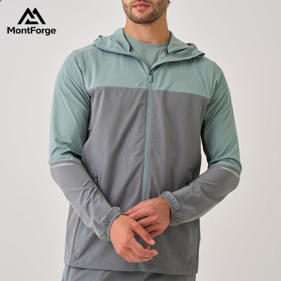 Running Jackets Manufacturer | Color Mixed Lightweight Outdoor Jackets Factory