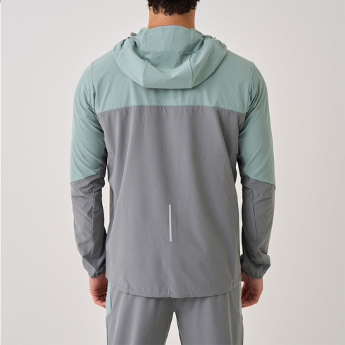 Running Jackets Manufacturer | Color Mixed Lightweight Outdoor Jackets Factory