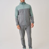 Custom Jogger Sweatpants | Color Mixed Slim Fit Nylon Zipper Pants Manufacturer