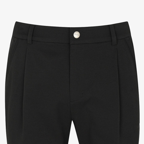 Wholesale Men's Pleated Golf Slacks | Custom Logo Tapered Trousers Manufacturer