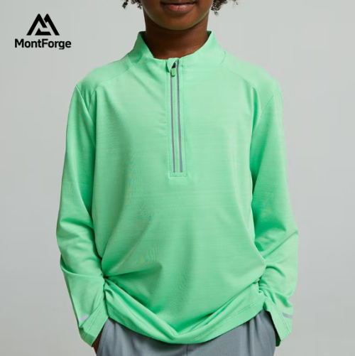 Custom Logo Boys' Comfortable Breathable Top Comfortable Breathable Training Running Sports