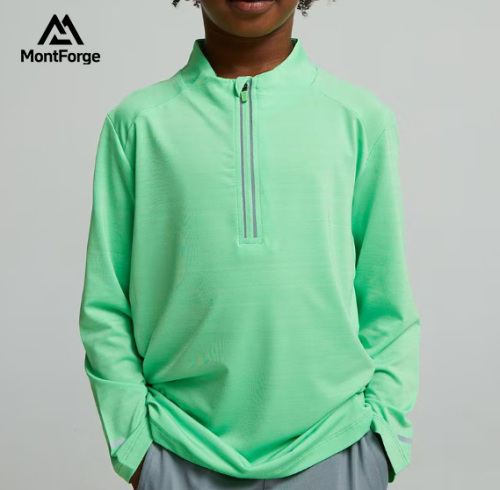 Custom Logo Boys' Comfortable Breathable Top Comfortable Breathable Training Running Sports