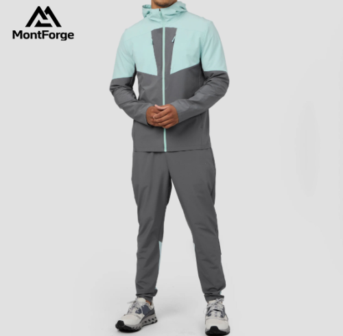 Customised Men's Sportswear Polyester Jogging Suit | Outdoor Training Running Sportswear Set