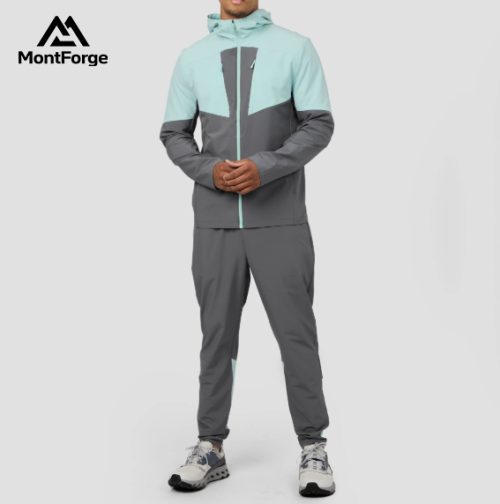 Customised Men's Sportswear Polyester Jogging Suit | Outdoor Training Running Sportswear Set