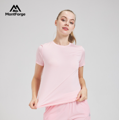 Custom polyester Workout T-Shirts Manufacturer| Sleeved Round Neck Breathable Moisture-Wicking Fitness T-Shirt