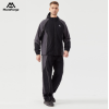 Custom  Men's reflective windbreaker set | Streetwear loose-fit sportswear set
