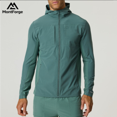 Customized Fitness Apparel Manufacturer | OEM Nylon Spandex Lightweight Reflective Heat Transfer Sports Jacket