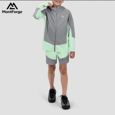Custom Boys Lightweight Sports Jacket & Shorts | Outdoor Activewear OEM