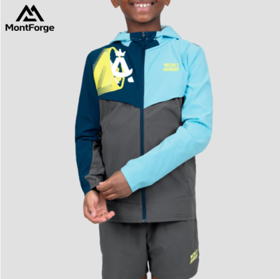 Custom polyester fibre boys' waterproof outdoor jacket | Lightweight and comfortable sportswear