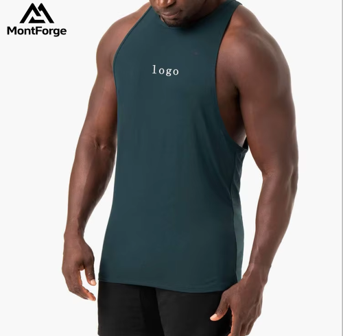 Custom Casual Gym Tank Top Supplier | 95%Cotton 5%Spandex Soft Sports Tank Top