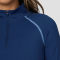 China Sportswear Yoga Manufacturer | Custom Women's Quarter Zips  Comfortable Breathable Gym Long Sleeves
