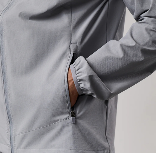 Sports Men Jacket Factory | Custom Contrast panel Relaxed Fit Full Zip Men's Jacket