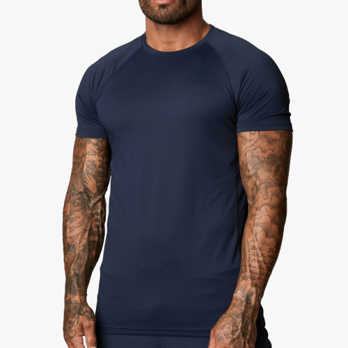 Training T Shirts Factory | Custom Solid Color Muscle Fit Gym T-Shirts