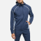 Navy Reflective Windbreaker Manufacturer | Custom Quick-Dry Outdoor Training Jacket for Men