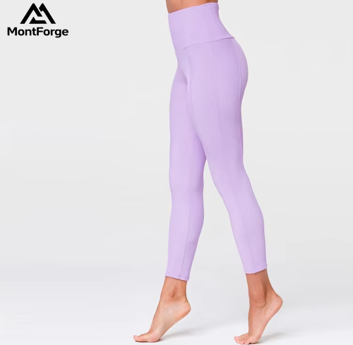 Activewear Yoga Pants Manufacturer | Women Ribbed Leggings High Waist Stretch Gym Yoga Pants