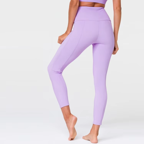 Activewear Yoga Pants Manufacturer | Women Ribbed Leggings High Waist Stretch Gym Yoga Pants