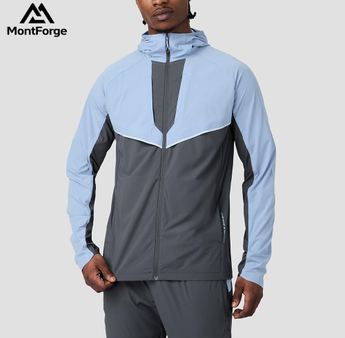Custom Men's Athletic Sportswear | Outdoor Waterproof Zipper jackets Factory