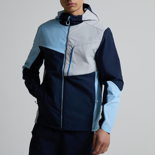 Wholesale Custom Color-Block Men's Jacket | Outdoor Panel Jacket Supplier